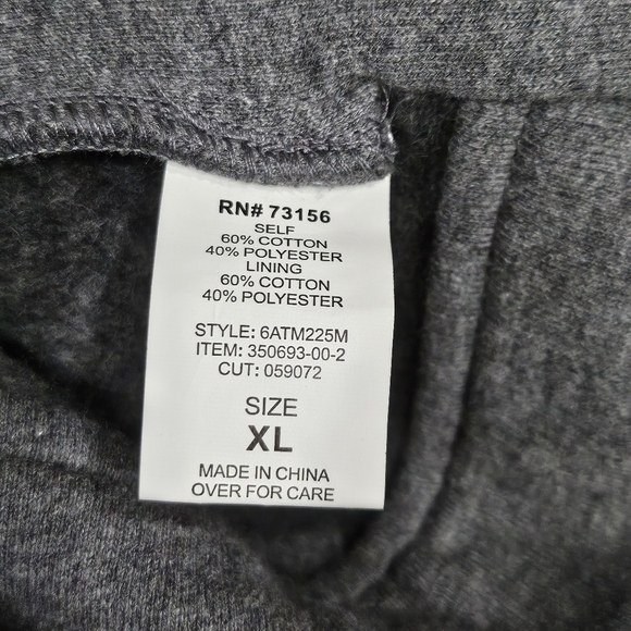 Athleta Quilted Front Asymmetrical Zip Up Grey Jacket Size XL - Picture 9 of 9